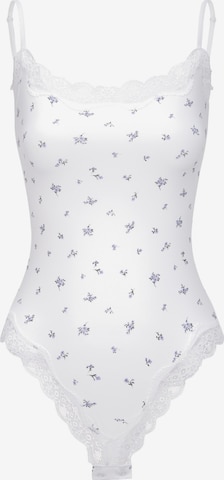 Body 'Bodysuit String mit Lace' cfab en violet : devant