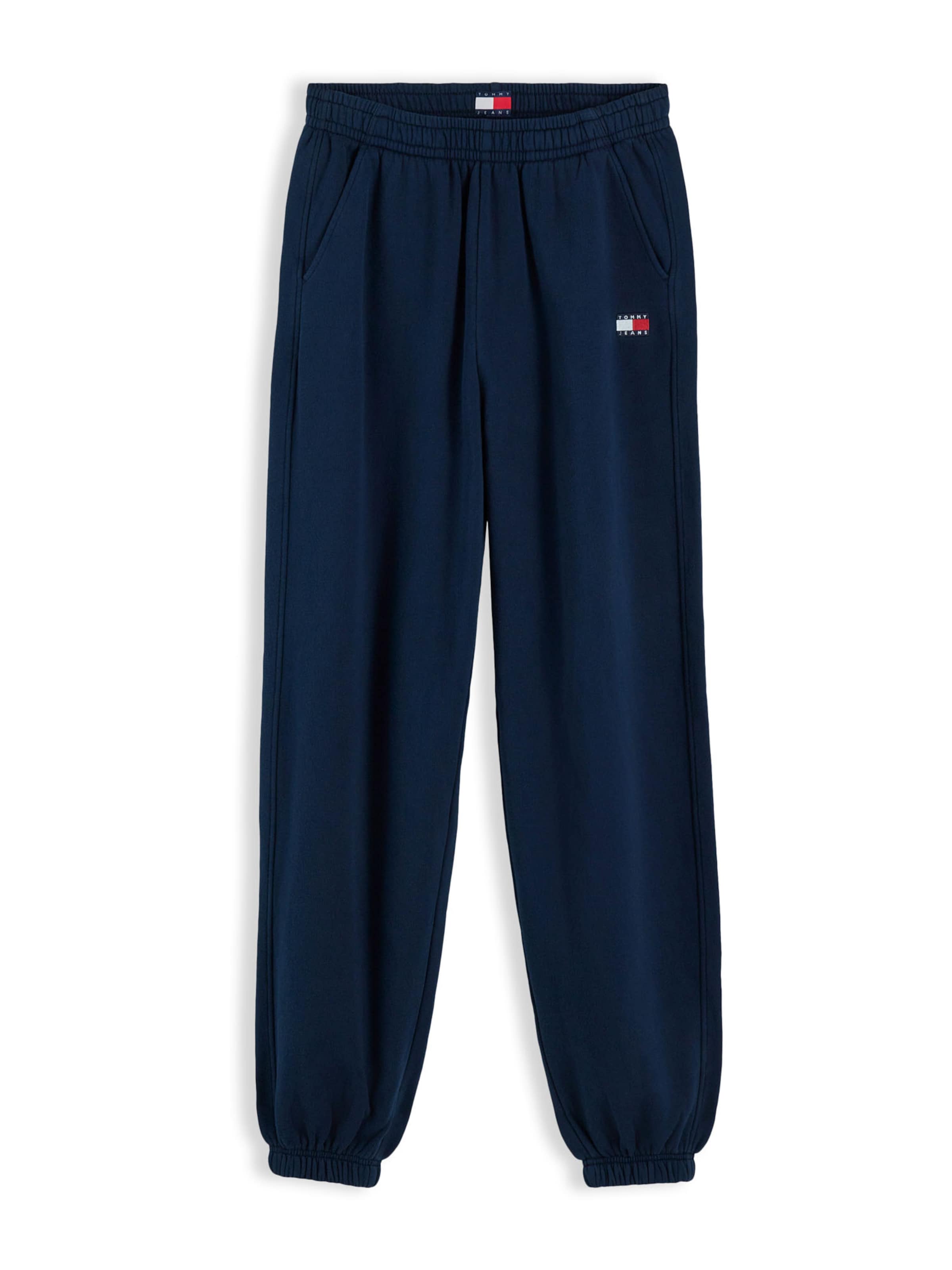 Tommy Jeans Zúžený Kalhoty – modrá: přední strana