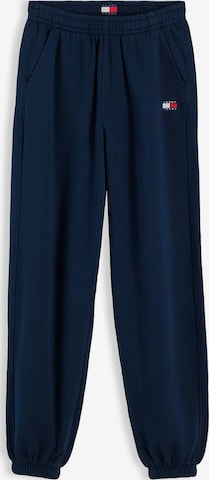 Tommy Jeans Zúžený Kalhoty – modrá: přední strana