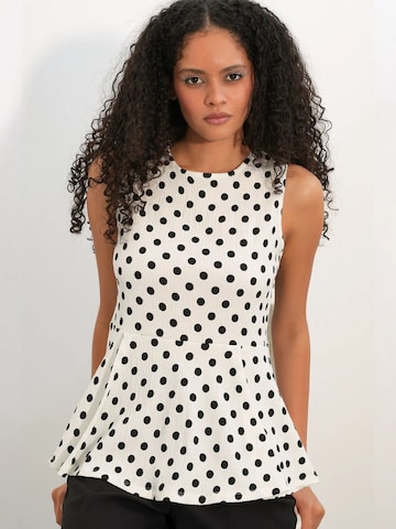 Bigdart Bluse in Weiß: Vorderseite