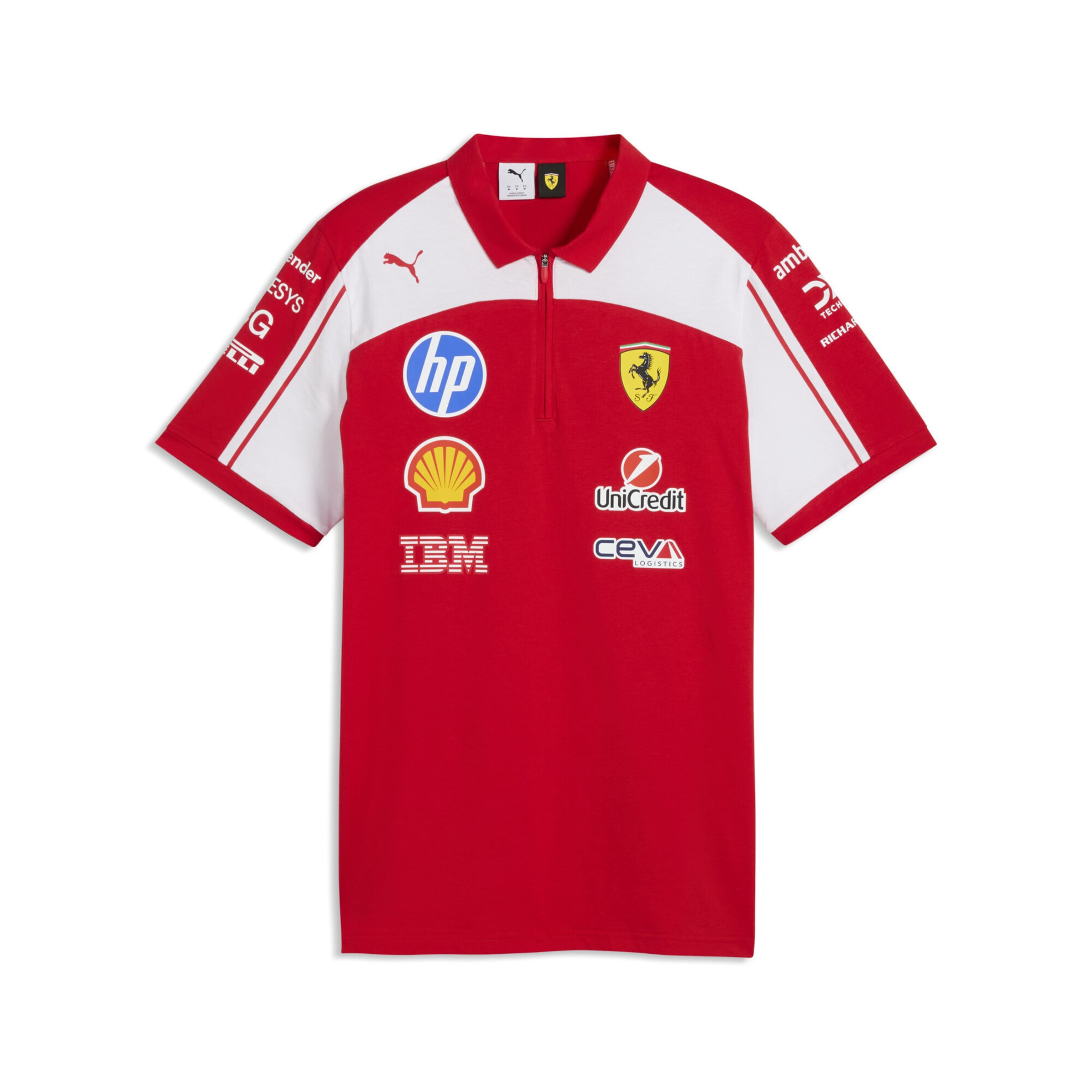 PUMA Shirt in de kleur Rood, Productweergave