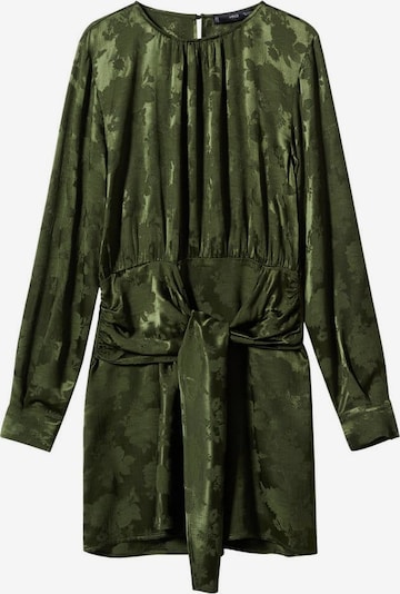 MANGO Robe de cocktail 'Alexa' en vert, Vue avec produit