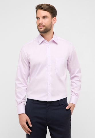ETERNA Comfort Fit Hemd in Lila: Vorderseite
