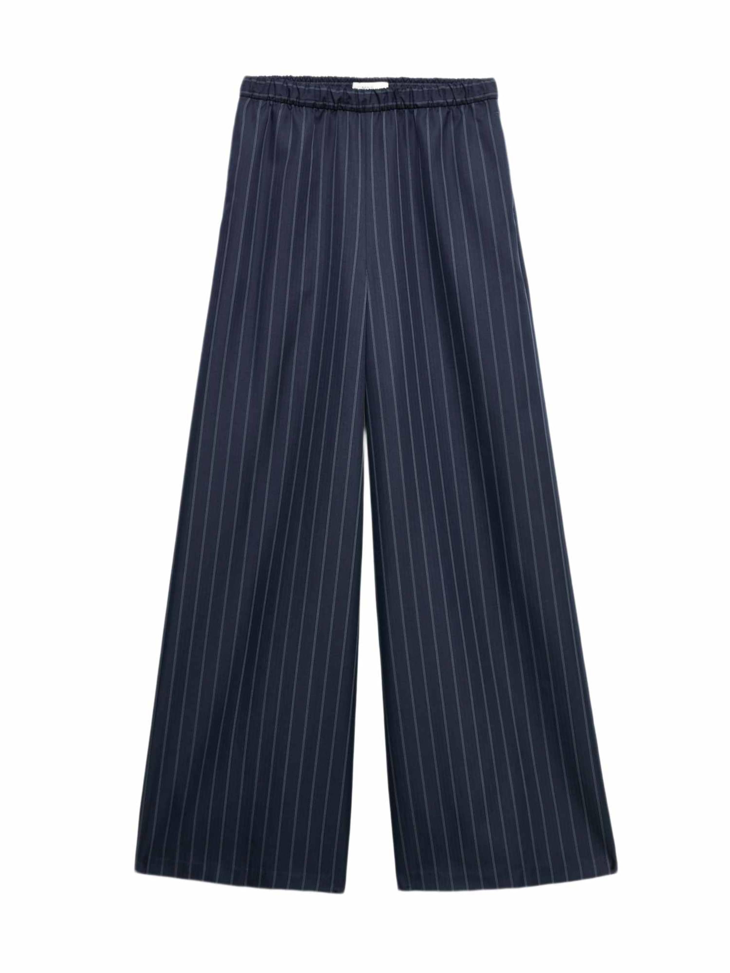 Marks & Spencer Pantalon en 34 en bleu marine, Vue avec produit