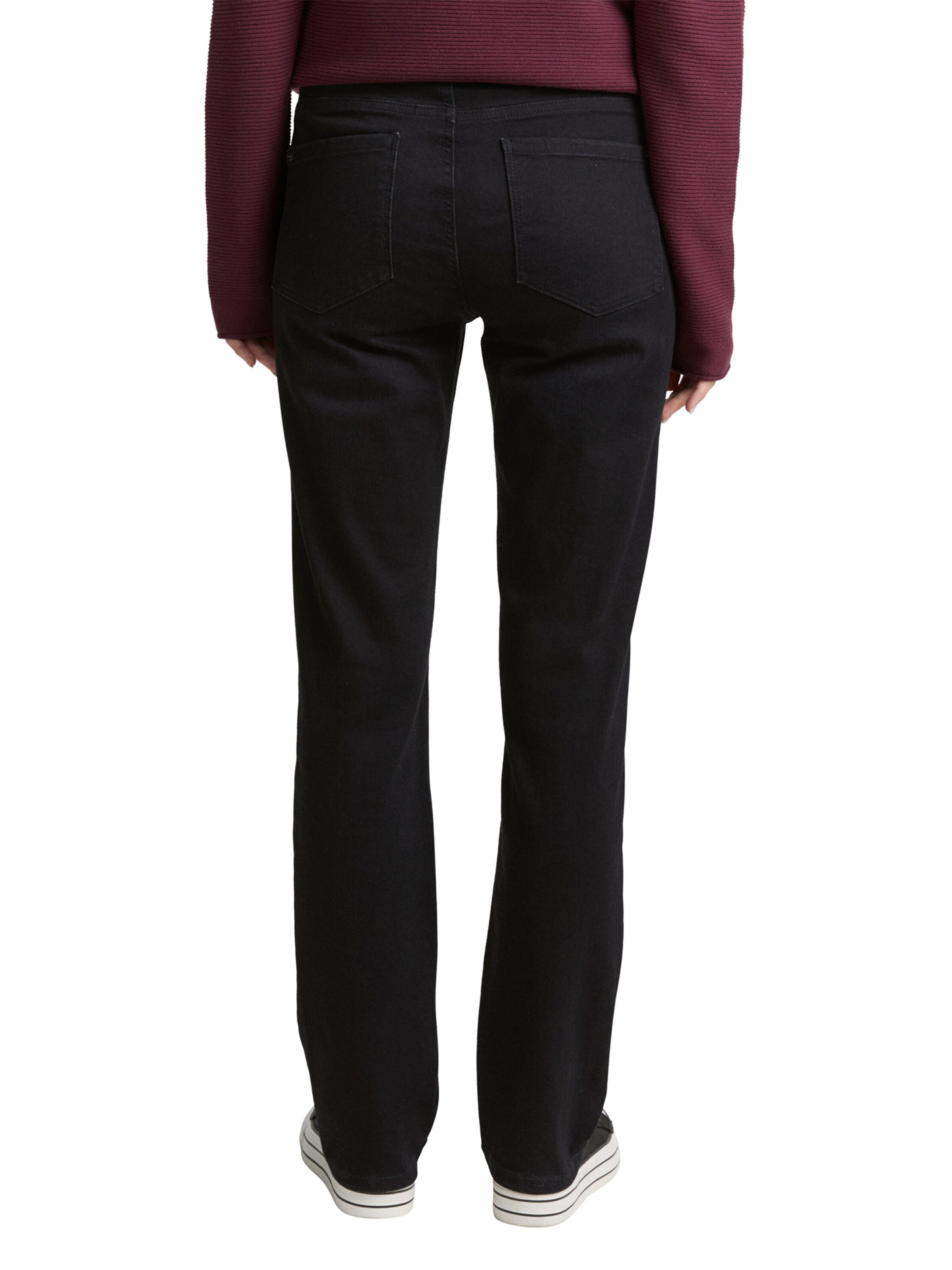 TOM TAILOR Regular Jeans 'ELVA' in Black