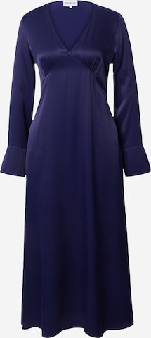 Robe 'LISNA' FRNCH PARIS en bleu : devant