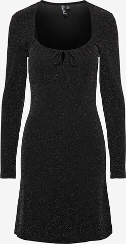 PIECES Obleka 'LINA' | črna barva: sprednja stran