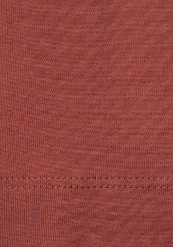 VIVANCE Schlafshirt in Rot