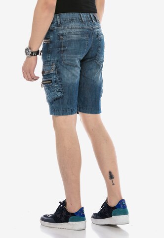 CIPO & BAXX Regular Jeans 'CASUAL ROCKER' in Blue
