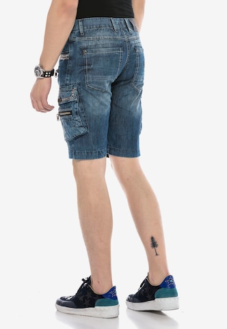 CIPO & BAXX Regular Jeans 'CASUAL ROCKER' in Blauw