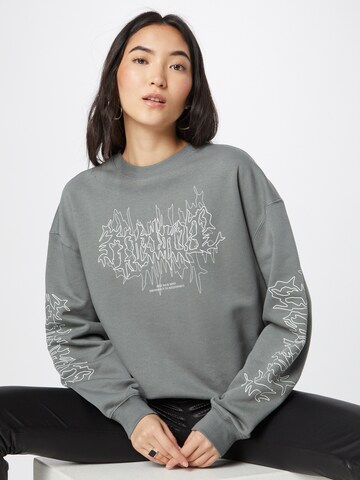 WEEKDAY Sweatshirt in Grau: predná strana