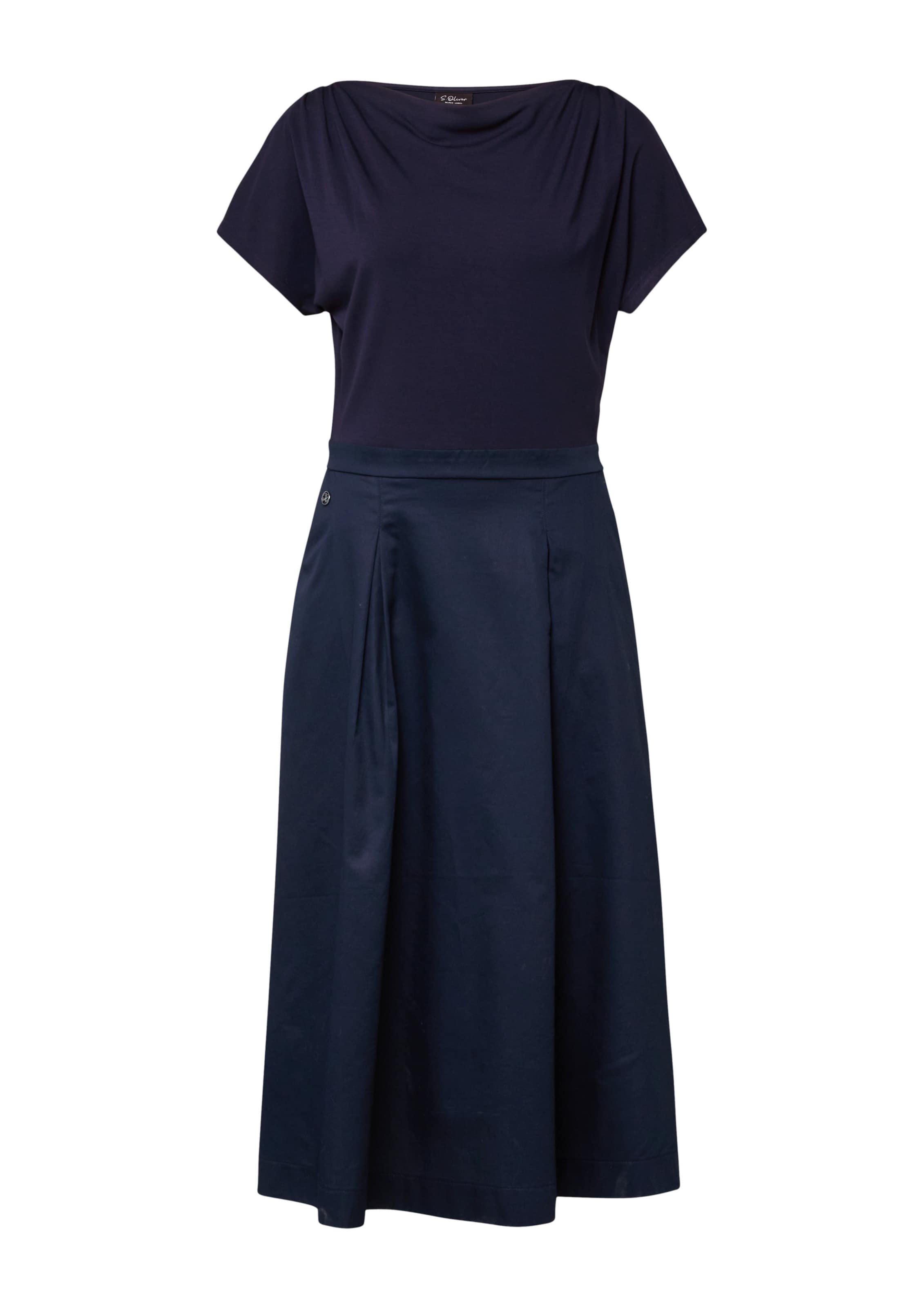 Robe s.Oliver BLACK LABEL en bleu : devant