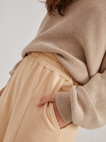 A LOT LESS Wide Leg Hose 'May' (GOTS) in Beige