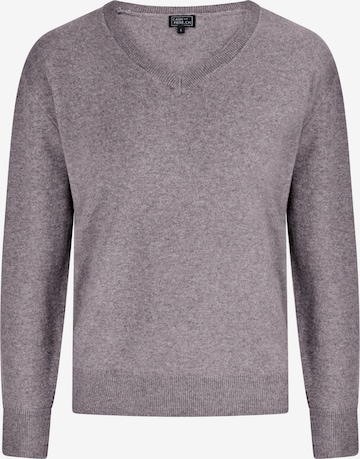Pull-over CASH-MERE.CH en gris : devant
