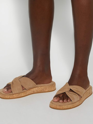 Mule 'Lita' Dune LONDON en beige