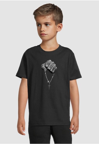 Mister Tee Футболка 'Faith Meets Strength' в Черный: спереди
