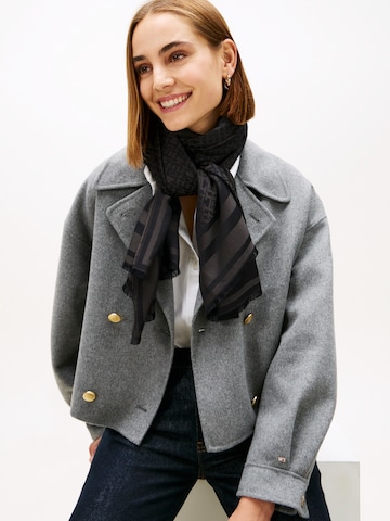 TOMMY HILFIGER Šal | črna barva