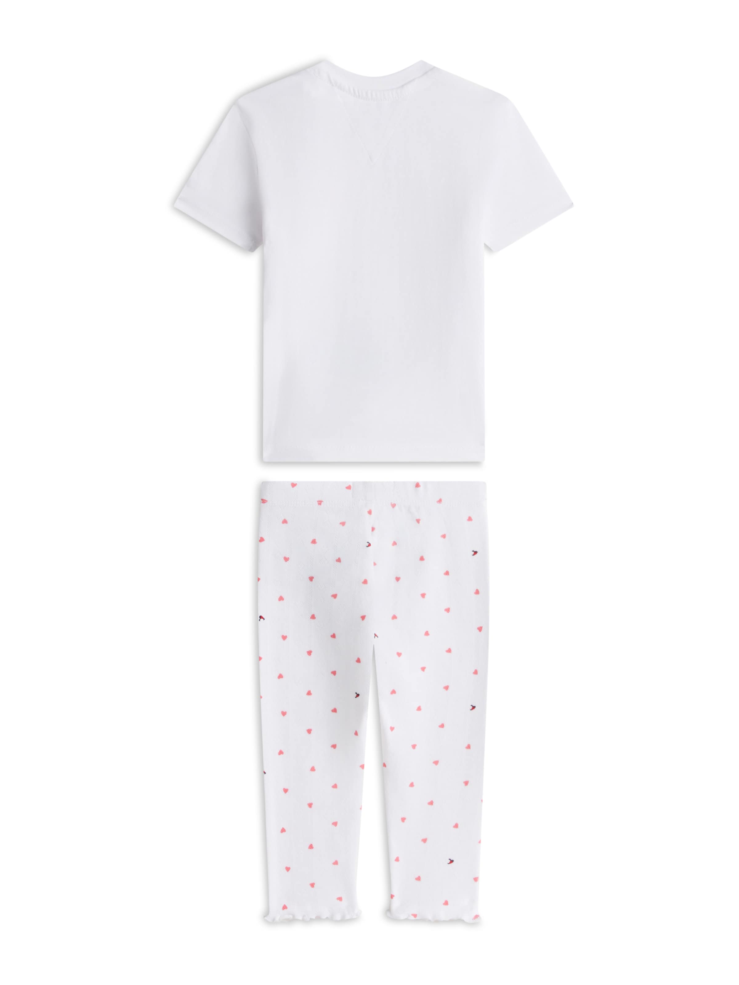 Pigiama di TOMMY HILFIGER in bianco