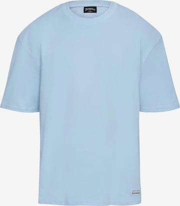 mėlyna Dropsize Marškinėliai: priekis