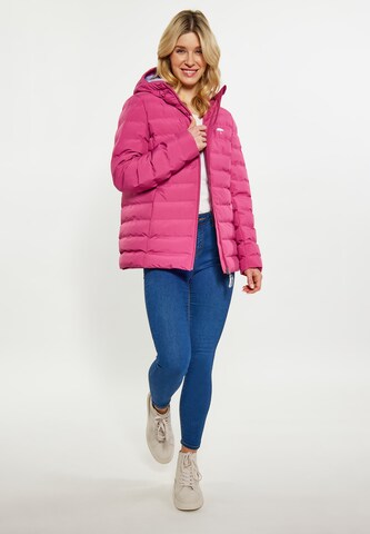 Schmuddelwedda Übergangsjacke in Pink