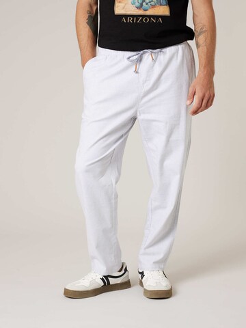 Loosefit Pantalon chino 'Marin' Deeluxe en gris : devant