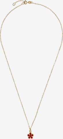 FAVS Necklace in Gold: front