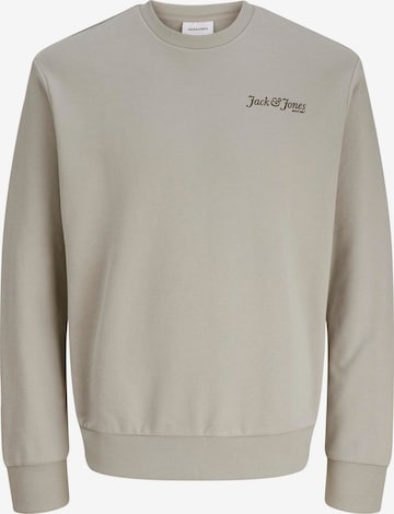 Felpa di Jack & Jones Plus in grigio: frontale