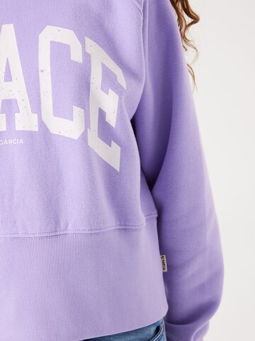 GARCIA Sweatshirt in Purple