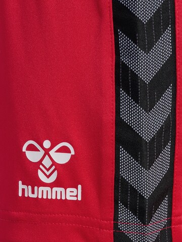 Regular Pantalon de sport Hummel en rouge