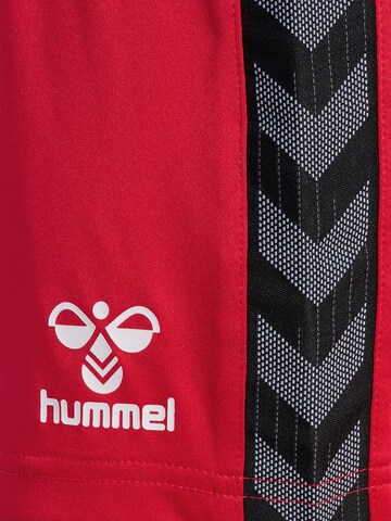 Hummel Regular Workout Pants 'Authentic' in Red