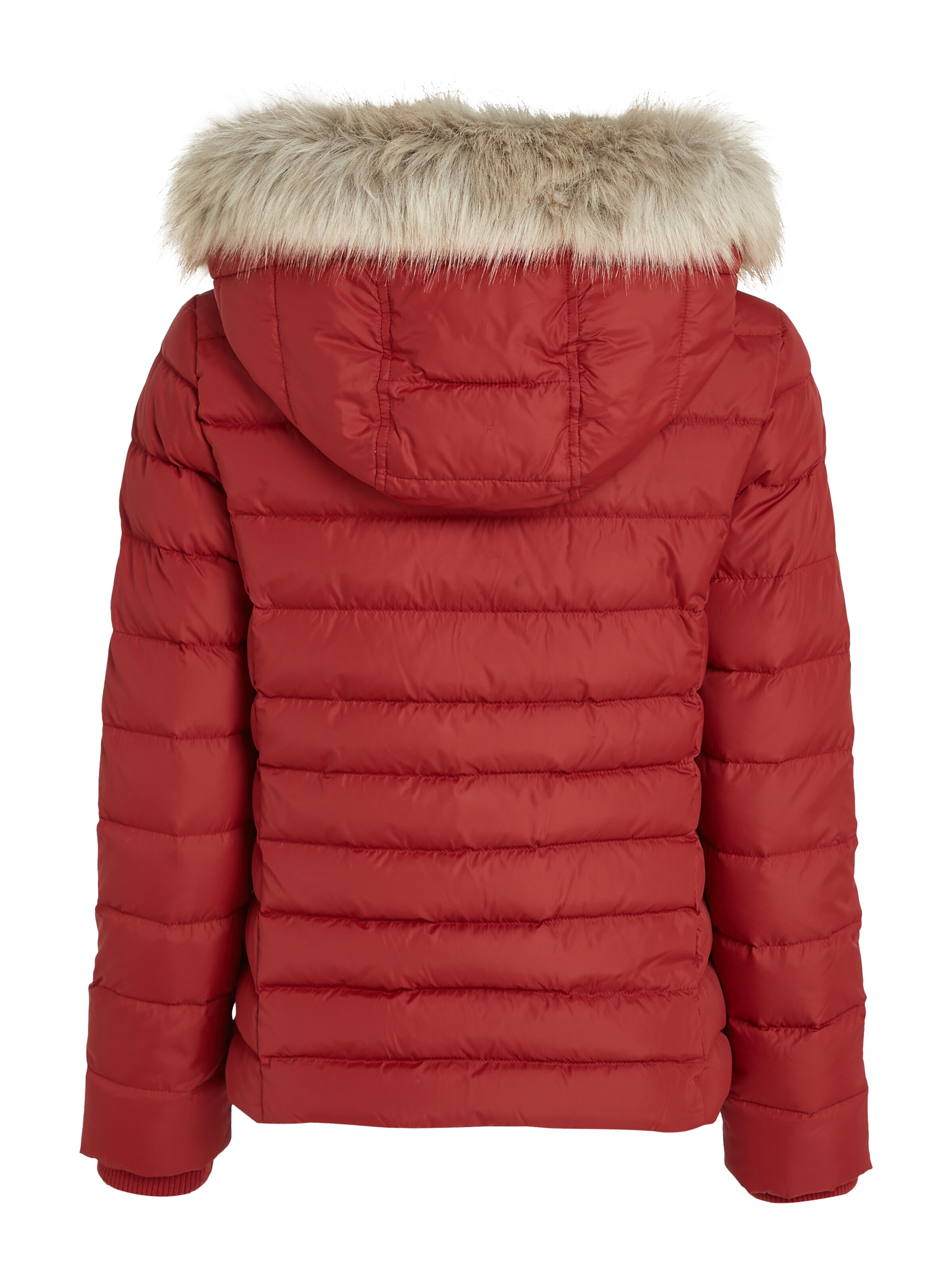 Tommy Jeans Winter Jacket in Red
