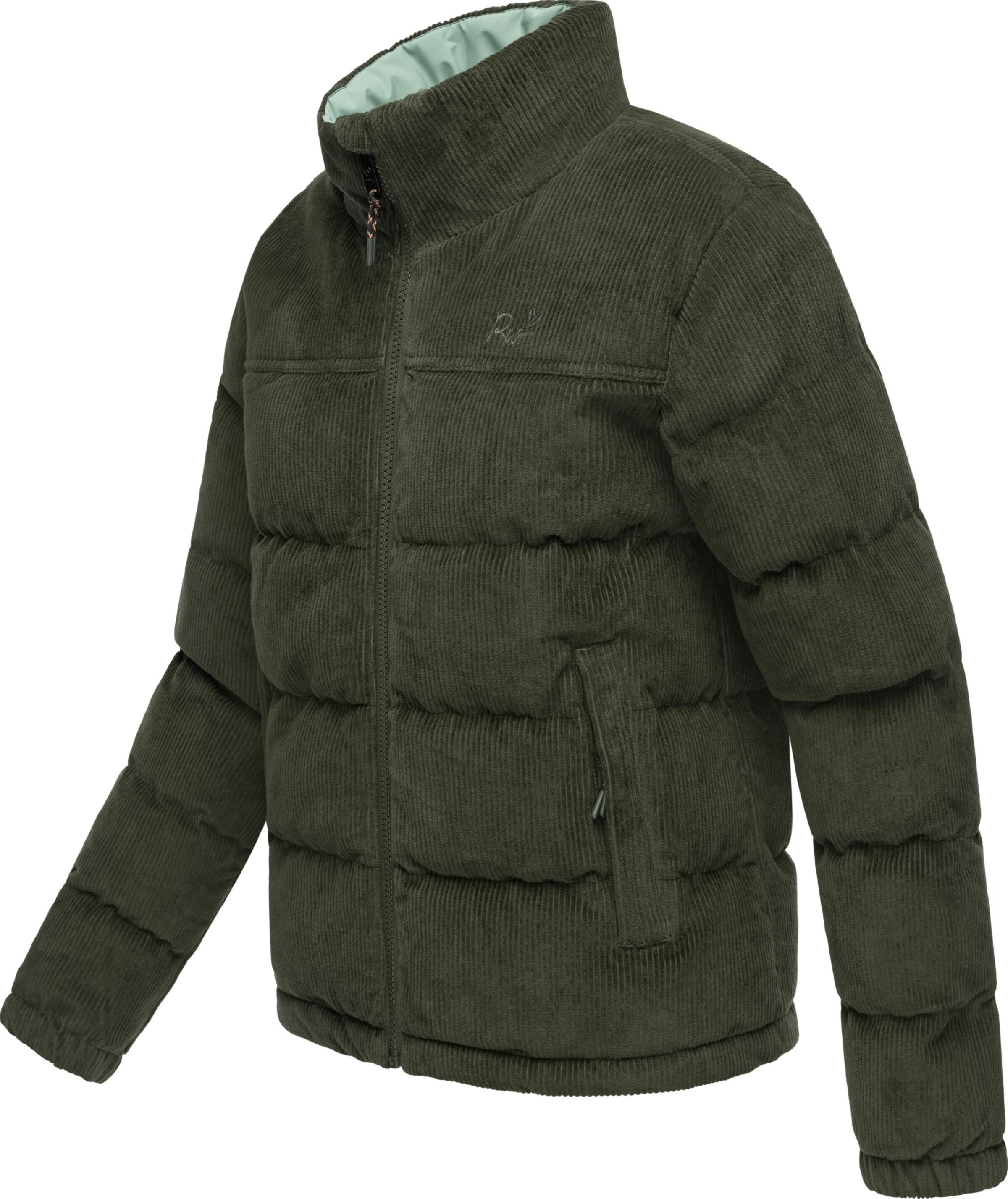 Geacă de primăvară-toamnă 'Uxia' de la Ragwear pe verde