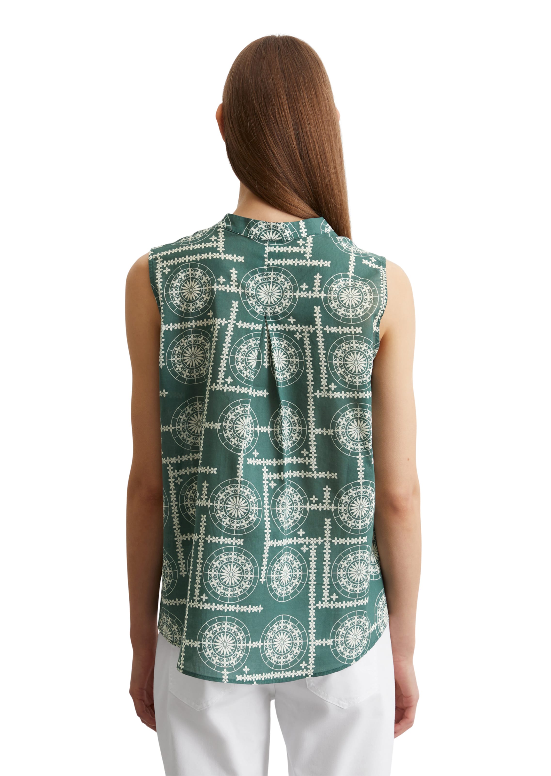 Marc O'Polo Bluse in Grün