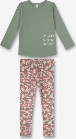 SANETTA Pajamas in Green: front