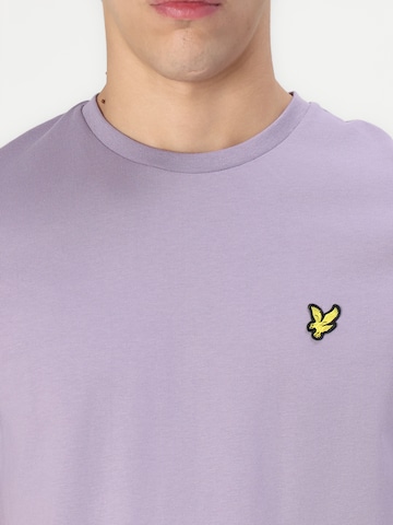 Lyle & Scott Tričko – fialová