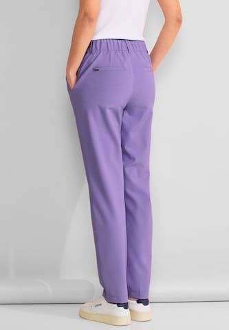 STREET ONE Slim fit Chino Pants in Purple