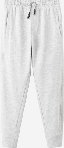 MANGO KIDS Tapered Housut 'FRANCIA' värissä harmaa: etupuoli