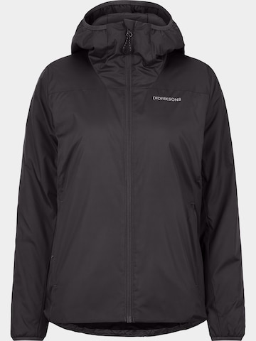 Didriksons Outdoorjacke 'KARIX' in Schwarz: Vorderseite