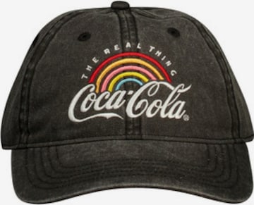 Deeluxe Cap 'SOLAYA' in Schwarz: Vorderseite