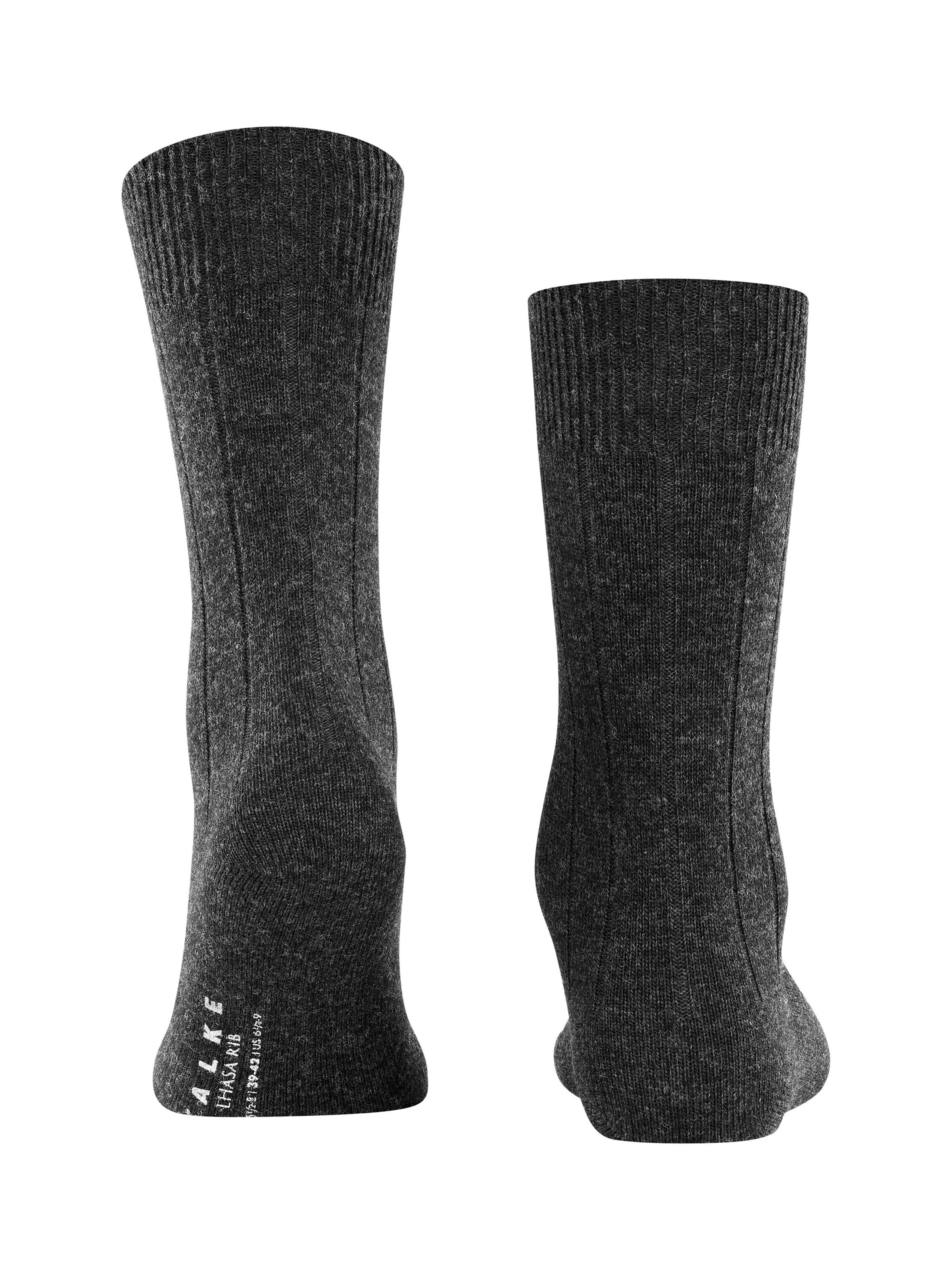 FALKE Socks 'Lhasa Rib' in Grey