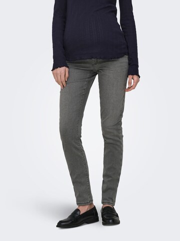 Skinny Jeans 'OLMally' di Only Maternity in grigio