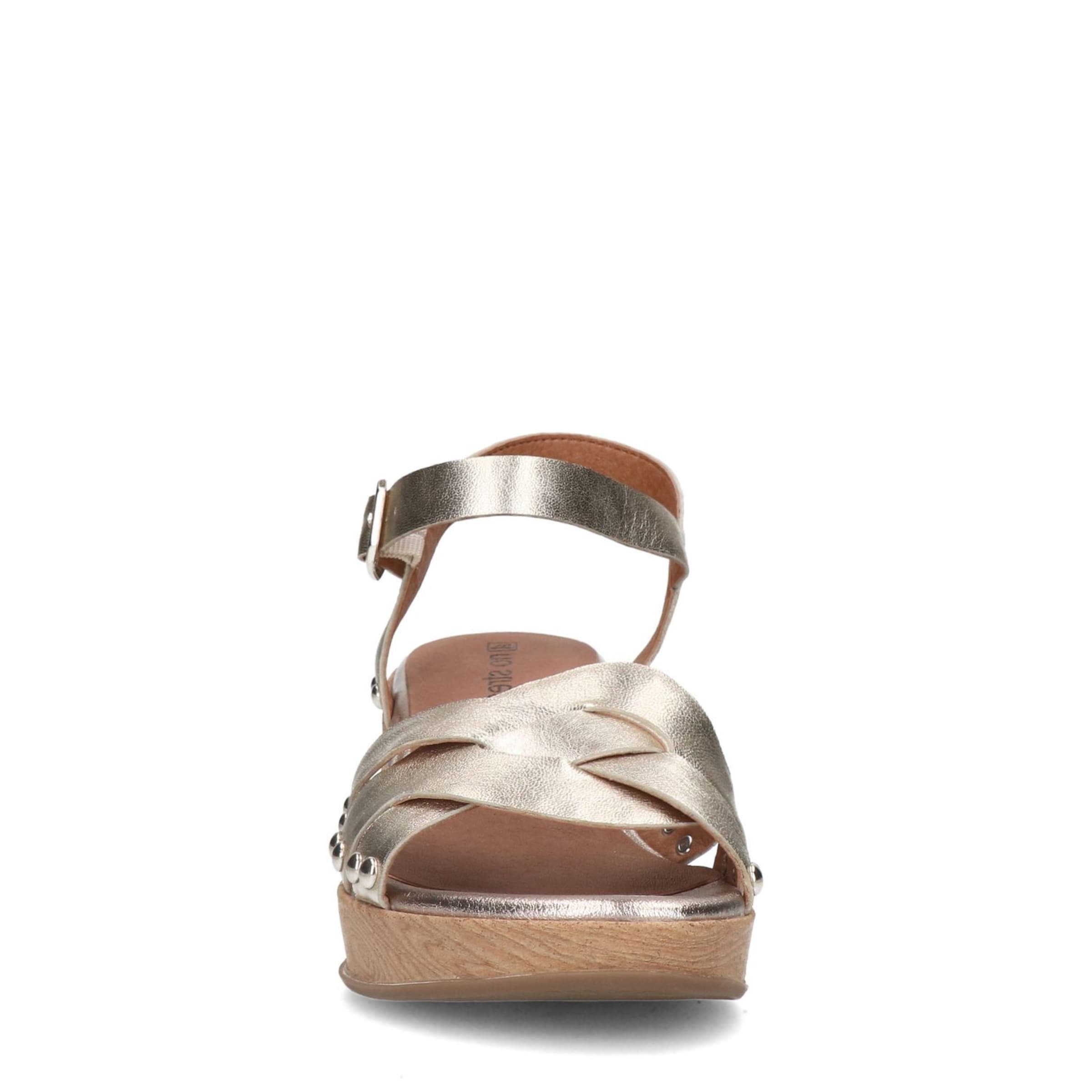 MANFIELD Sandale in Gold