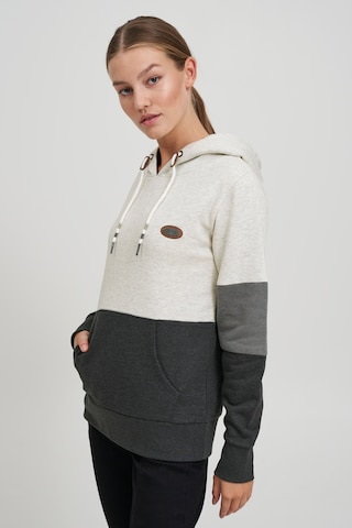 Oxmo Sweatshirt 'Kathrine' in Wit: voorkant