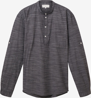 TOM TAILOR DENIM Comfort fit Button Up Shirt in Grey: front