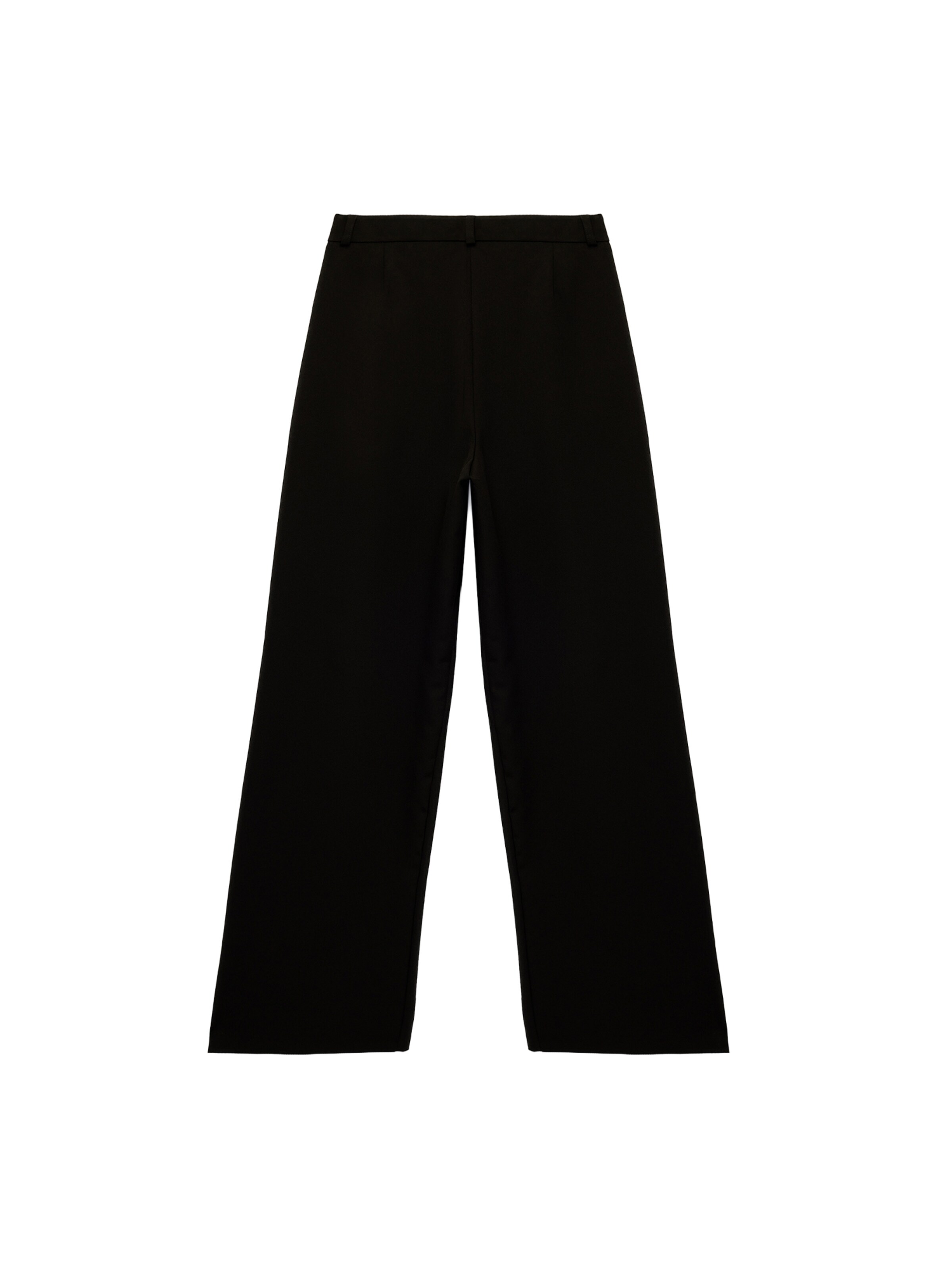 Koton Wide Leg Hose in Schwarz