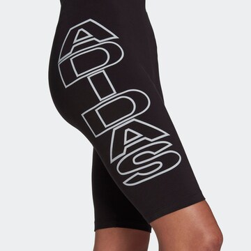 Skinny Leggings de la ADIDAS ORIGINALS pe negru