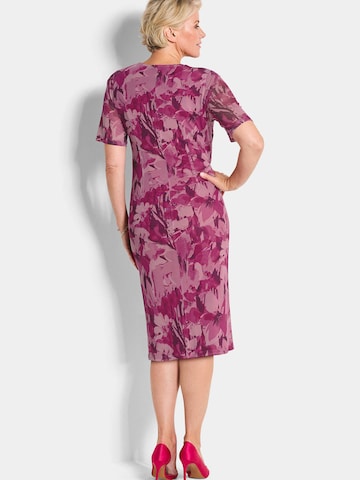 Goldner Jurk in Lila