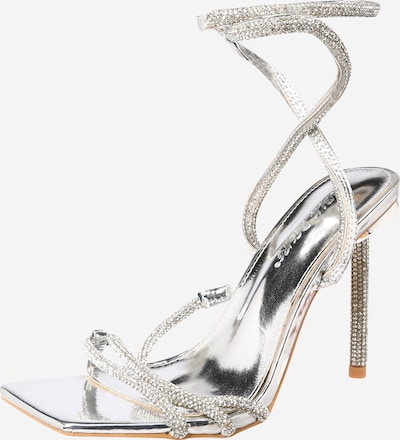 Sandalo con cinturino 'CLUELESS' Public Desire di colore argento, Visualizzazione prodotti