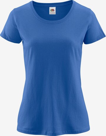 FRUIT OF THE LOOM Shirt in Blue