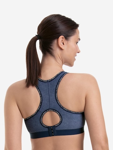 ANITA Bralette Bra 'Pan Alp Sport' in Blue
